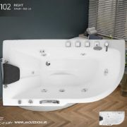 تصویر  وان جکوزی باداب مدل BA 102